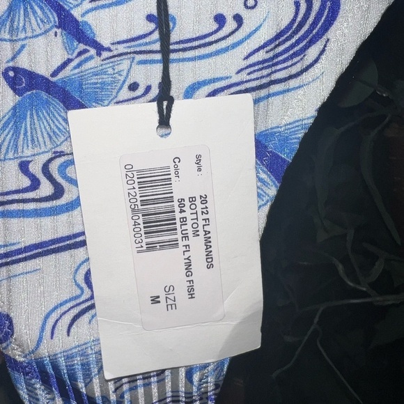 FISCH Flamands Bikini Bottom NWT Size Medium in Blur Flying Fish - Picture 5 of 6